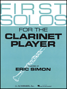 FIRST SOLOS FOR THE CLARINET PLAYER cover